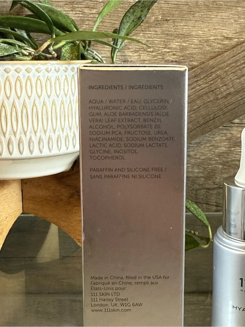 111SKIN Hyaluronic Acid Aqua Booster — Silver